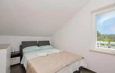 Krevet ili kreveti u jedinici u objektu Amazing Apartment In Pucisca
