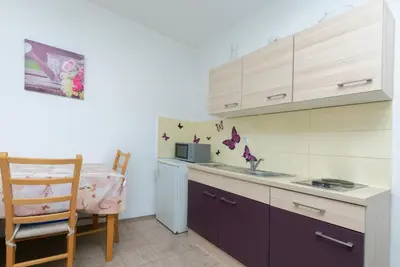 Kuhinja ili čajna kuhinja u objektu Apartments Antonio