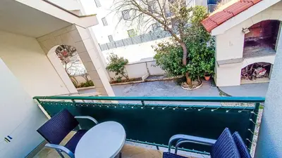 Balkon ili terasa u objektu Apartments Ines - 15 meters from the beach