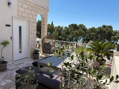 Balkon ili terasa u objektu MaKa Appartements - Omiš