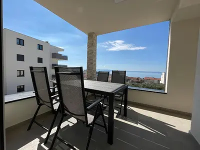 Balkon ili terasa u objektu Villa Mariva Makarska - Apartment 26