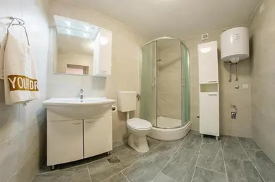 Kupaonica u objektu Holiday house with a swimming pool Selca, Brac - 22845