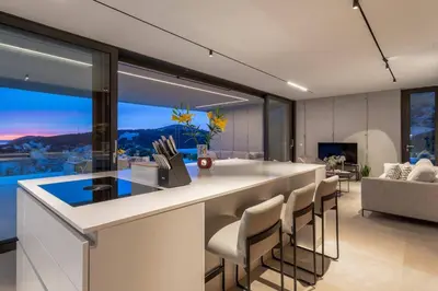 Tlocrt objekta Villa Infinity Residence with infinity pool, sea view