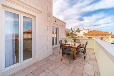 Balkon ili terasa u objektu Apartments by the sea Sutivan, Brac - 22721