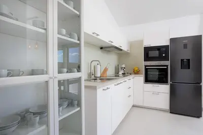 Kuhinja ili čajna kuhinja u objektu Villa Flora