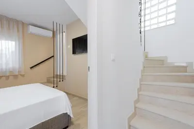 Krevet ili kreveti u jedinici u objektu Villa Flora