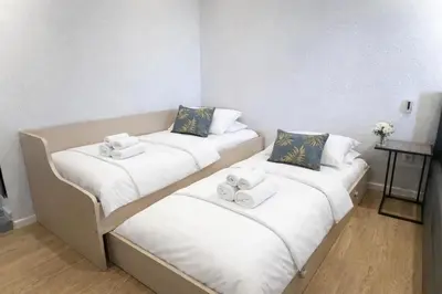 Krevet ili kreveti u jedinici u objektu Aria