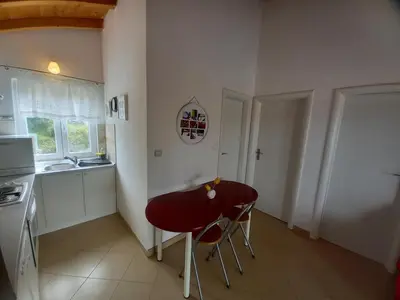 Kuhinja ili čajna kuhinja u objektu Marina Zuti Apartman