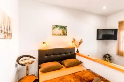 TV i/ili zabavni centar u objektu Seaside apartment