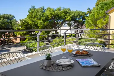Balkon ili terasa u objektu Dada Luxury Apartment A1