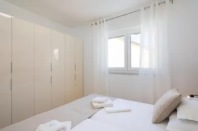 Krevet ili kreveti u jedinici u objektu Dada Luxury Apartment A1