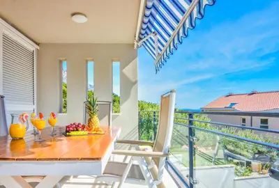 Balkon ili terasa u objektu “Gajeta” 2- bedroom apartment with sea view