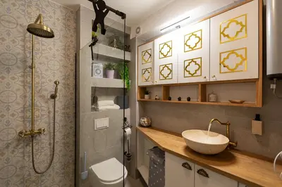 Kupaonica u objektu Apartment Rio y mar