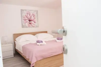 Krevet ili kreveti u jedinici u objektu Kuća za odmor Prugo