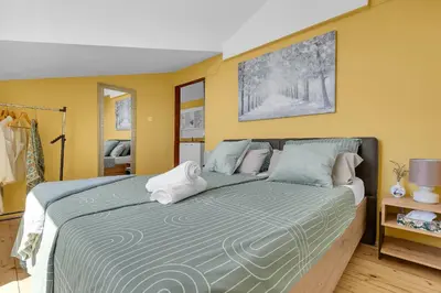 Krevet ili kreveti u jedinici u objektu Holiday Home Monti Mare