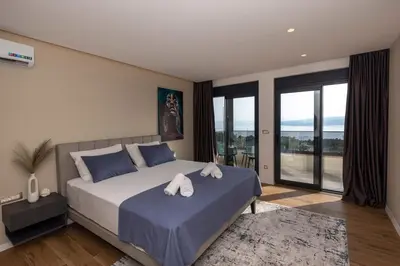 Krevet ili kreveti u jedinici u objektu Luxury Villa Sirius