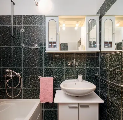 Kupaonica u objektu Beach House Sai