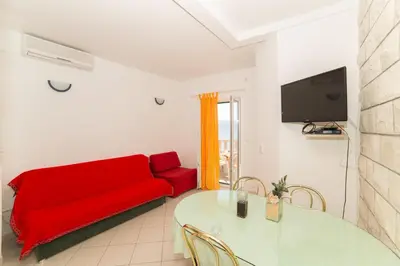 TV i/ili zabavni centar u objektu Villa Nada, App 2 plus 2 , Duće Glavica
