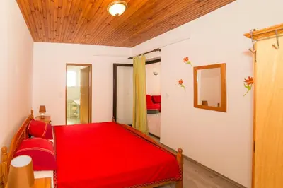 Krevet ili kreveti u jedinici u objektu Villa Nada, App 2 plus 2 , Duće Glavica