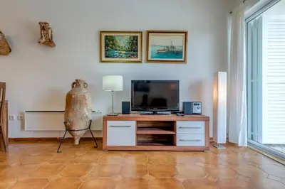 TV i/ili zabavni centar u objektu Apartments Tamar