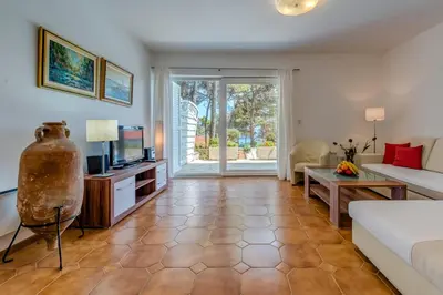 TV i/ili zabavni centar u objektu Apartments Tamar