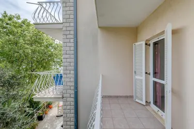 Balkon ili terasa u objektu Apartment Krilo Jesenice
