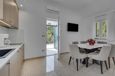 Kuhinja ili čajna kuhinja u objektu Villa Smokva and Višnja - Resort Moja Stina