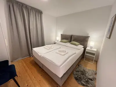 Krevet ili kreveti u jedinici u objektu Seaside holiday house Pisak, Omis - 22862