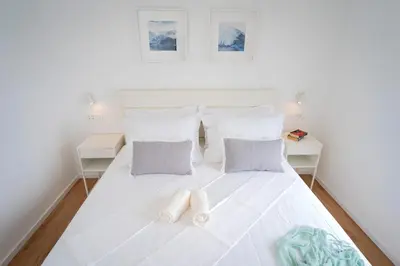 Krevet ili kreveti u jedinici u objektu Blue Lagoon house