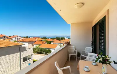 Balkon ili terasa u objektu 2 Bedroom Beautiful Apartment In Supetar