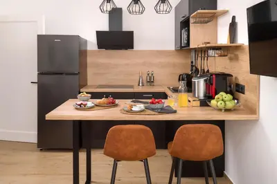 Kuhinja ili čajna kuhinja u objektu Apartment Mama Marija