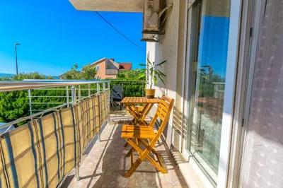 Balkon ili terasa u objektu Apartment Beleca