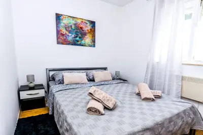 Krevet ili kreveti u jedinici u objektu Apartment Beleca