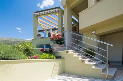 Balkon ili terasa u objektu Apartments Leon