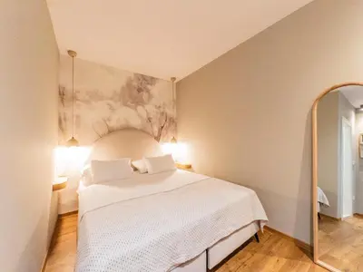 Krevet ili kreveti u jedinici u objektu Double Room with Magnificant Sea view