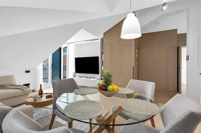 TV i/ili zabavni centar u objektu Penthouse Nikolina-50m to beach! - Makarska Exklusiv