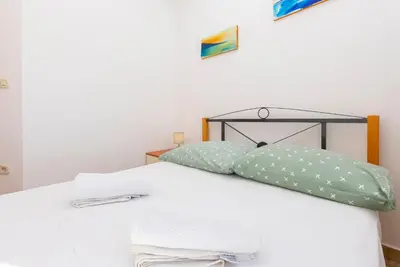 Krevet ili kreveti u jedinici u objektu Apartments Orange
