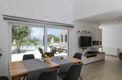 Tlocrt objekta Seaside family friendly house with a swimming pool Supetar, Brac - 23114
