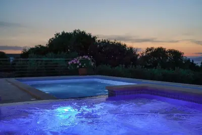 Tlocrt objekta Seaside family friendly house with a swimming pool Supetar, Brac - 23114