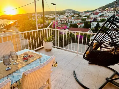 Pogled na planine ili pogled na planine iz apartmana