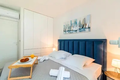 Krevet ili kreveti u jedinici u objektu Design Apartment Split