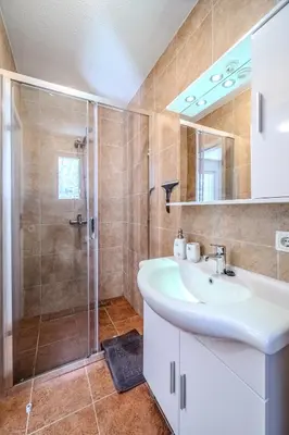 Kupaonica u objektu Villa Dupin Oceanfront
