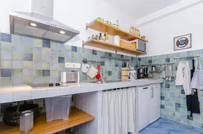 Kuhinja ili čajna kuhinja u objektu Apartment City Center