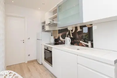 Kuhinja ili čajna kuhinja u objektu Apartments Villa Nena