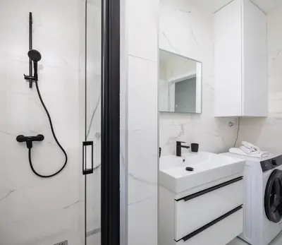 Kupaonica u objektu EA Luxury Apartment with sea view