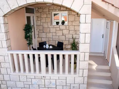 Balkon ili terasa u objektu Apartment Vrilo