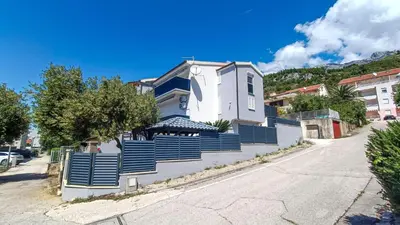 Tlocrt objekta Apartments with a parking space Promajna, Makarska - 23181