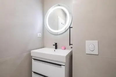 Tlocrt objekta Luxury apartment Edvina with private parking
