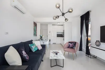 TV i/ili zabavni centar u objektu Luxury apartment Edvina with private parking