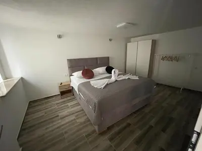 Krevet ili kreveti u jedinici u objektu Apartmani Brač